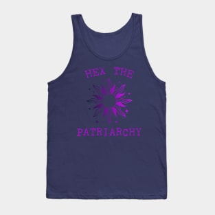 Hex The Patriarchy Femіnist Witch Funny Magical Mystical Magic sun Tank Top